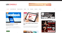 Desktop Screenshot of lesconseils.net